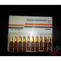 Ephedrine Osel 50mg 100 Amp Ephedrine Osel 50mg 100 Amp